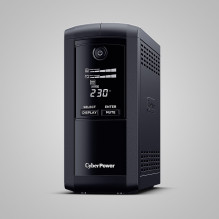 CyberPower Tracer III VP1000ELCD-FR nepertraukiamo maitinimo šaltinis (UPS) Line-Interactive 1 kVA 550 W 4 kintamosios s