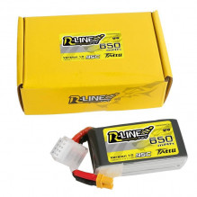 Baterija Tattu R-Line 650 mAh 11.1V 95C 3S1P XT30 Lipo