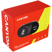 CANYON car recorder DVR40 UltraHD 4K 2160p Wi-Fi Black