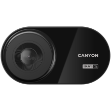 CANYON automobilinis įrašymo įrenginys DVR25 FullHD 1080p Wi-Fi Black