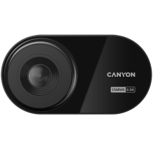 CANYON automobilinis įrašymo įrenginys DVR25 WQHD 2.5K 1440p Wi-Fi Black