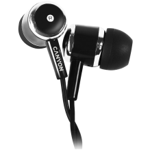 CANYON headphones EPM-01 Mic 1.2m Black