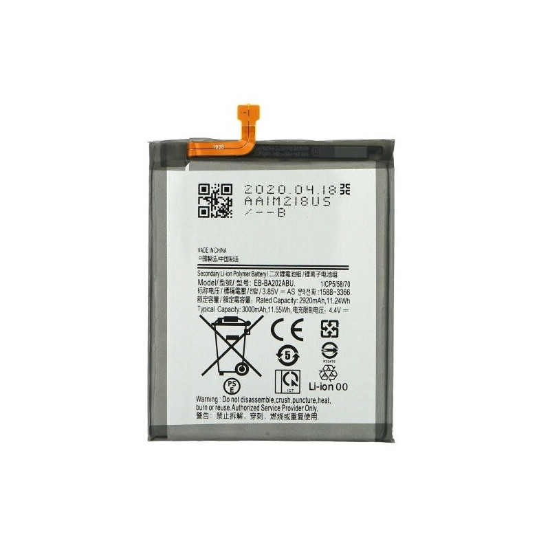 Akumuliatorius ORG Samsung A202 A20e 3000mAh EB-BA202ABU