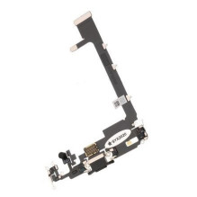 Flex for iPhone 11 Pro Max for charging connector with microphone Space Grey (without IC) ORG