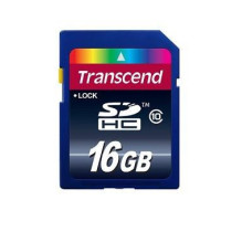 MEMORY SDHC 16GB / CLASS10 TS16GSDHC10 TRANSCEND