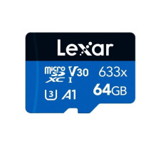 MEMORY MICRO SDXC 64GB UHS-I / LMS0633064G-BNNNG LEXAR