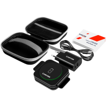 CANYON wireless charger WS-305 15W 3in1 Foldable Black