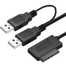 USB 2.0 Type-A to Slimline...