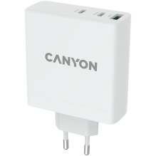 CANYON charger H-140-01 GaN PD 140W QC 3.0 30W White