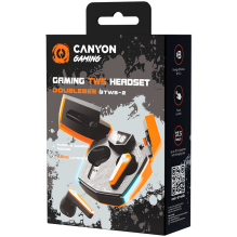 CANYON headset Doublebee GTWS-2 Gaming Orange