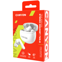 CANYON headset TWS-8 ENC White