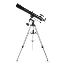 Celestron PowerSeeker 80EQ Refractor 225x juodas