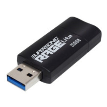 „Flashdrive“ „PATRIOT Rage Lite“ 512 GB 120 MB / S USB 3.2, įtraukiamas juodas (PEF512GRLB32U)