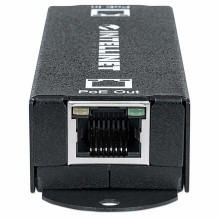 Intellinet Gigabit didelės galios PoE+ plėstuvo kartotuvas, IEEE 802.3at / af Maitinimas per Ethernet (PoE+ / PoE), meta