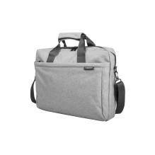 NATEC Mustela notebook case 39.6 cm (15.6&quot;) Messenger case Grey