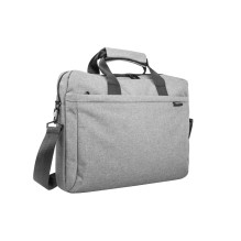 NATEC Mustela notebook case 39.6 cm (15.6&quot;) Messenger case Grey