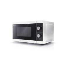 Sharp YC-MG01E-W microwave Countertop Grill microwave 20 L 800 W Black, White