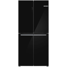 Bosch Serie 4 KMC85LBEA side-by-side refrigerator Freestanding 547 L E Black