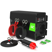 Green Cell INV16 power adapter / inverter Auto 500 W Black