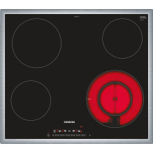 Siemens iQ300 ET645FFN1E kaitlentė Juoda Integruota 60 cm Keramika 4 zona(s)