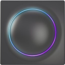 Fibaro FGWREU-111-8 elektrinis jungiklis Ritinio svirties jungiklis Juodas