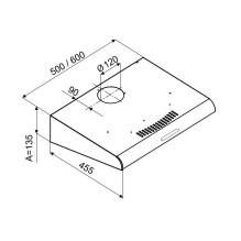 Recessed hood MPM-61-PX-70