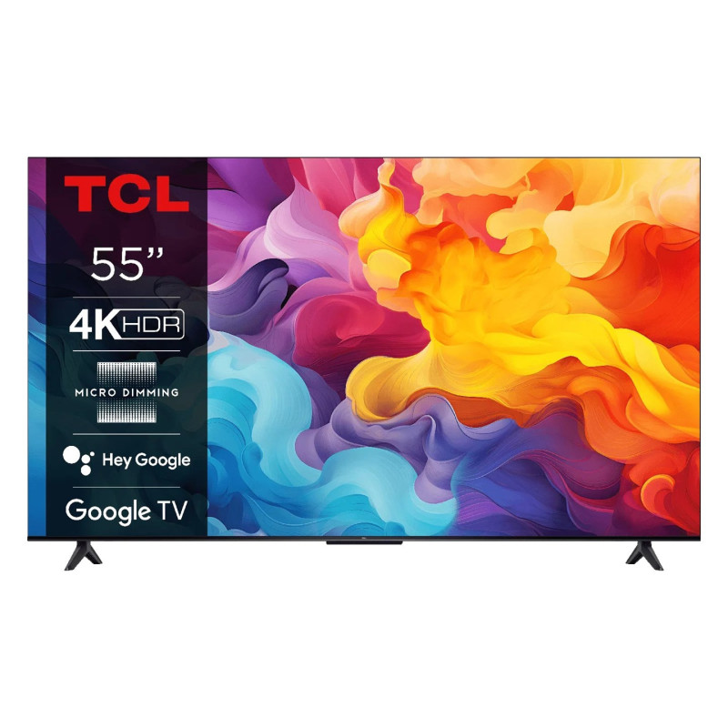 TCL 55V6B 139 cm (55 colių) 4K Ultra HD išmanusis televizorius Wi-Fi juodas