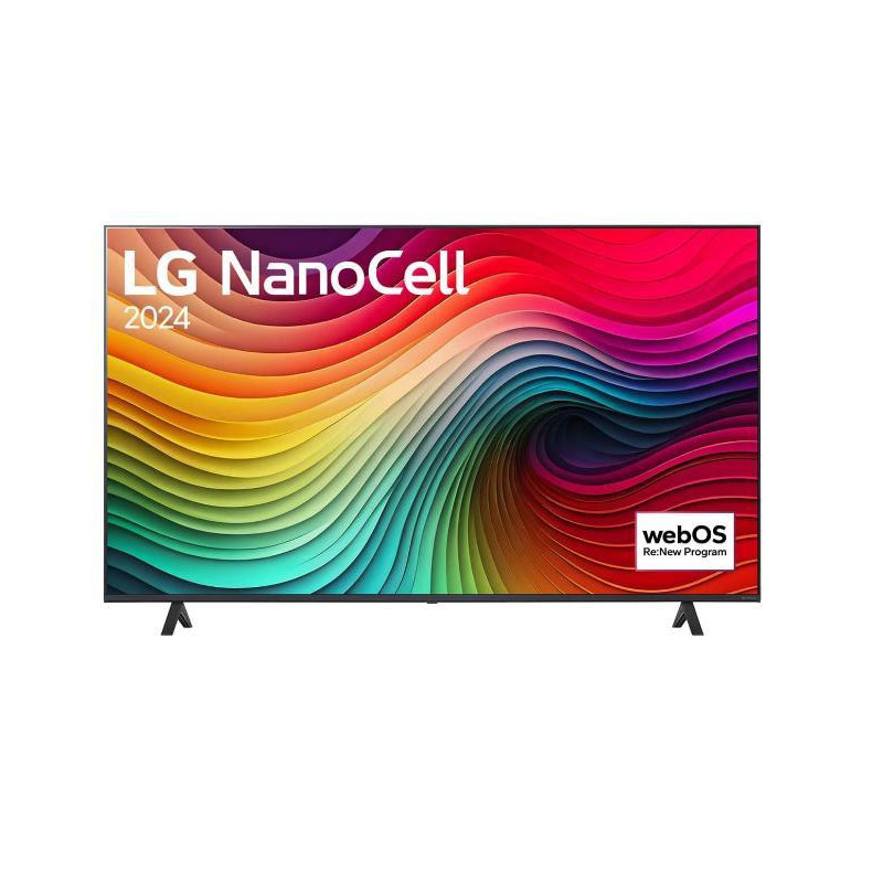 Televizorius, LG, 75&quot;, 4K / Smart, 3840x2160, belaidis LAN, Bluetooth, webOS, 75NANO82T3B