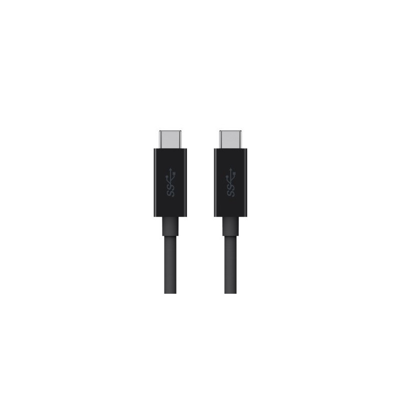 Belkin F2CU049bt2M-BLK USB cable USB 3.2 Gen 1 (3.1 Gen 1) 2 m USB C Black