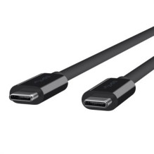 Belkin F2CU049bt2M-BLK USB laidas USB 3.2 Gen 1 (3.1 Gen 1) 2 m USB C Black