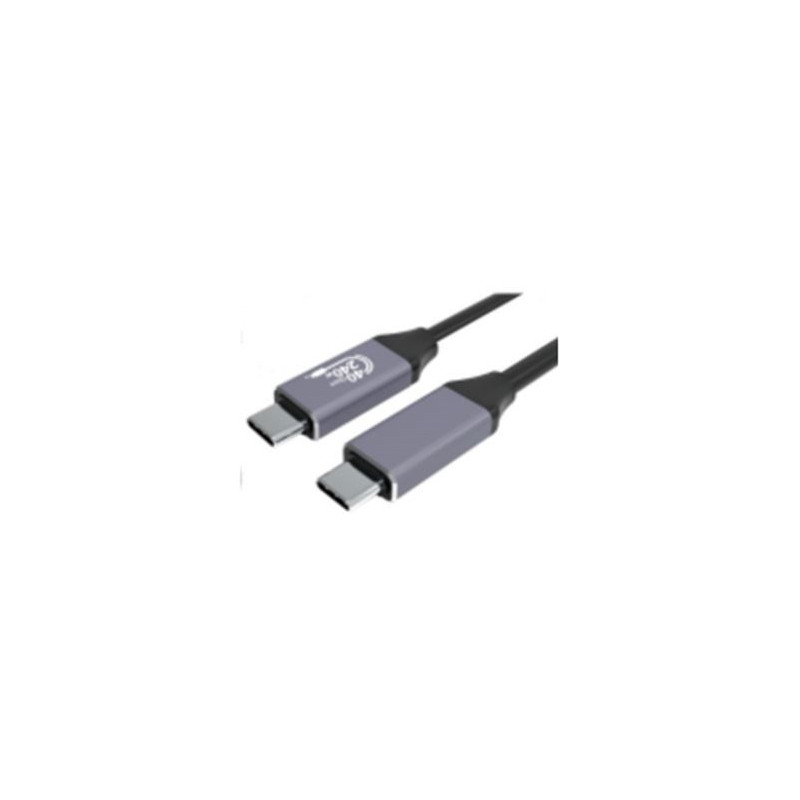 Gembird CCBP-USB4-CMCM240-1.5M Premium USB 4 Type-C charging and data cable, 40 Gbps, 240 W, 1.5m