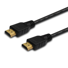 Savio CL-37 HDMI laidas 1 m HDMI Type A (Standartinis) Juodas