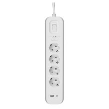 Belkin SRB001VF2M surge protector White 4 AC outlet(s) 2 m