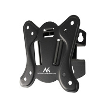 Maclean MC-415 TV Monitor Wall Mount 13&quot;-32&quot; 30kg Tilt Rotate max. VESA 100x100 30kg Black Slim Universal Powd