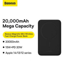 Baseus Baseus Magnetic Mini 20000 mAh 20W Powerbank - black + USB-C / USB-C cable