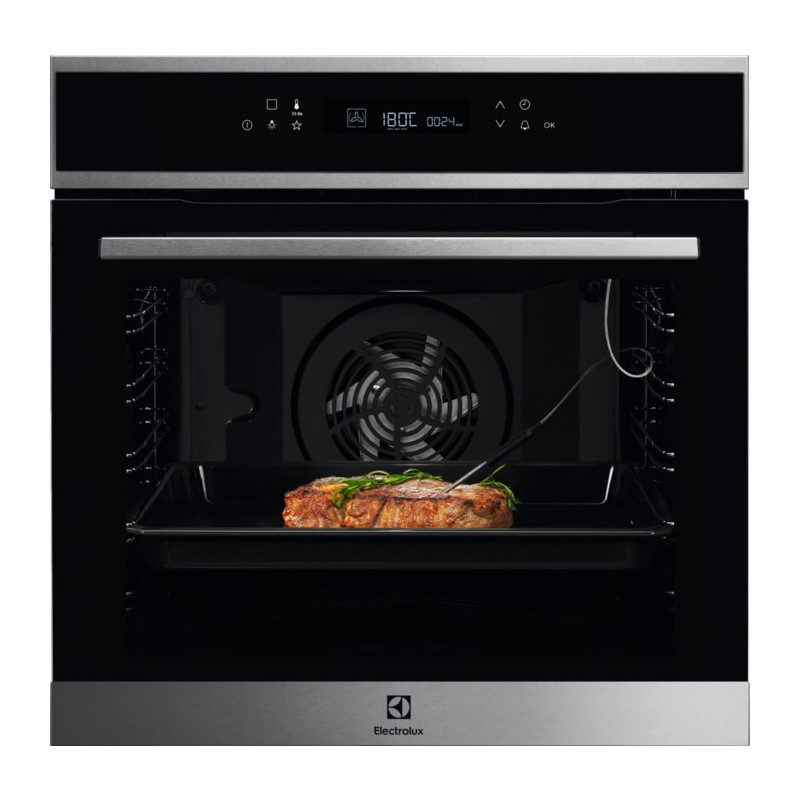 Electrolux EOE7P31X 72 L 3480 W A+ Black, Stainless steel