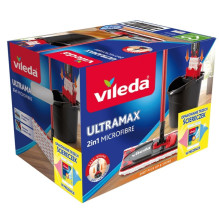 Vileda Ultramax Box šluostė + šluostės 3 vnt.