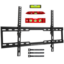 Maclean TV MC-413 Wall Mount Bracket 32&quot;-80&quot; VESA 600x400 45kg Tilting Universal Adjustable Spirit Level Mount