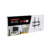 Maclean TV MC-412 Wall Mount Bracket 32&quot;-70&quot; VESA 400x400 45kg Tilting Universal Adjustable Spirit Level Mount