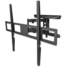 Maclean MC-423 TV Mount Full Motion Wall TV Bracket 43&quot;-100&quot; 80kg max VESA 800x600 Adjustable Tilting Rotating