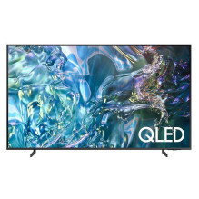 Televizorius, SAMSUNG, 55&quot;, 4K / Smart, QLED, 3840x2160, belaidis LAN, Bluetooth, Saphi TV, juodas, QE55Q60DAUXXH