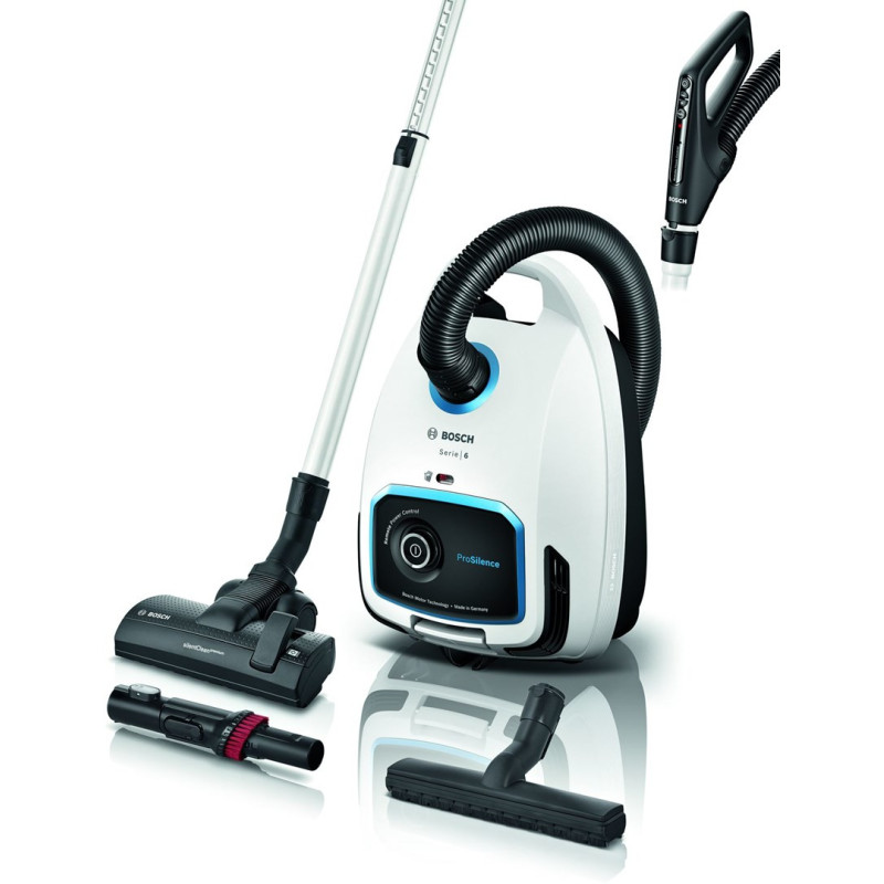 Bosch Serie 6 BGB6SIL1 vakuuminis 4 l cilindrinis siurblys, sausas 700 W dulkių maišelis