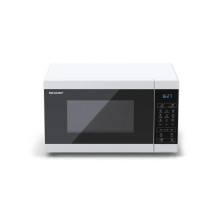 Sharp YC-MG02E-W microwave Countertop 20 L 800 W Blue, White