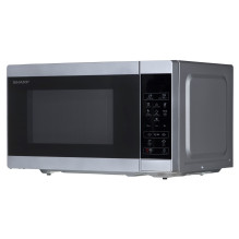 Sharp YC-MS02E-S mikrobangų krosnelė Stalviršis Solo mikrobangų krosnelė 20 L 800 W Inox