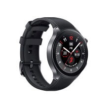 „OnePlus Watch 2“ 3,63 cm (1,43 colio) AMOLED skaitmeninis 466 x 466 pikselių jutiklinis ekranas, juodas „Wi-Fi“ GPS (pa