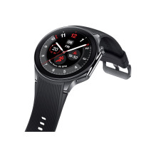 „OnePlus Watch 2“ 3,63 cm (1,43 colio) AMOLED skaitmeninis 466 x 466 pikselių jutiklinis ekranas, juodas „Wi-Fi“ GPS (pa