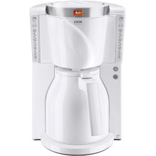 Melitta Look IV Therm Selection 1011-11, filter coffee maker with thermal jug White