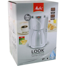 Melitta Look IV Therm Selection 1011-11, filtruojamas kavos virimo aparatas su termo ąsočiu White