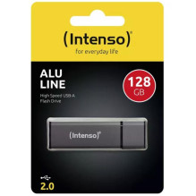 MEMORY DRIVE FLASH USB2 128GB / ANTHRACITE 3521495 INTENSO