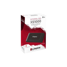 External SSD, KINGSTON, XS1000, 1TB, USB 3.2, Write speed 1000 MBytes / sec, Read speed 1050 MBytes / sec, SXS1000R / 10